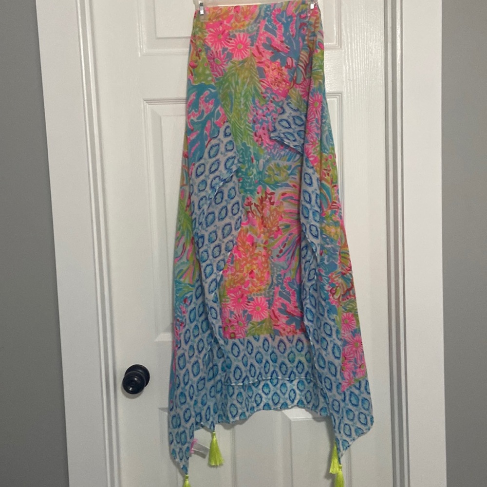 Sarong wrap swim wear